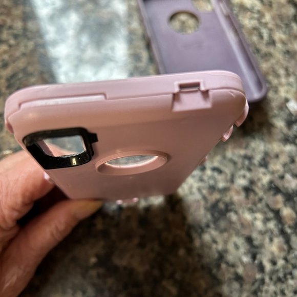 2 Tone Purple Otterbox for iPhone X or Xs - Picture 10 of 15